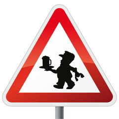 Schild Kellner