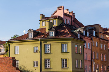 Castle Square in Warsaw, Poland