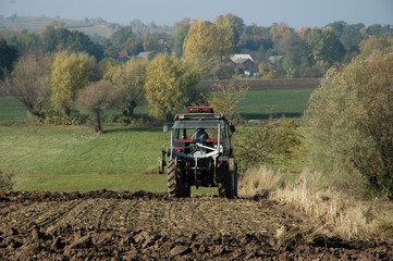 Obraz premium Tractor