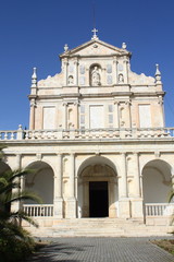 Catholic church in Evora, Portugal