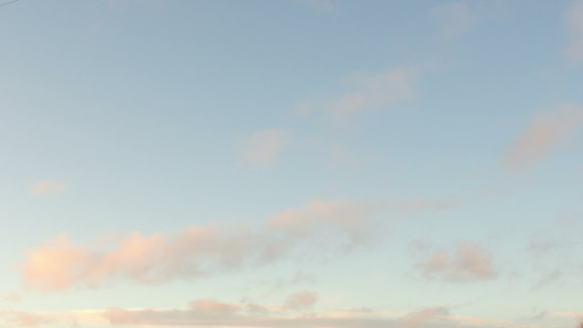 Cloudscape, time lapse