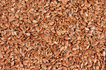 Fototapeta premium flax seeds background