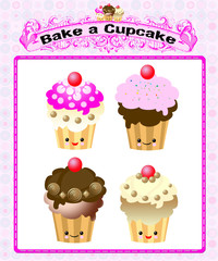 cucina un cupcake