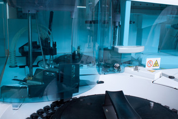 Lab analyzing equipment