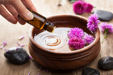 essential oil for aromatherapy - obrazy, fototapety, plakaty