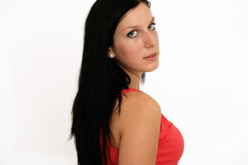 Fototapeta premium Frau im Sportdress