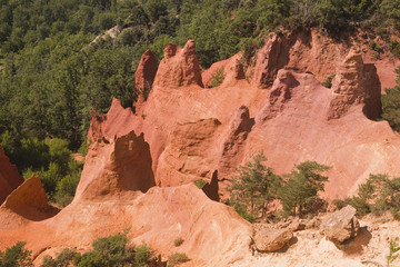 Colorado provencal in Provence