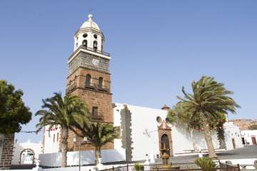 Fototapeta na wymiar Kościół Teguise, Lanzarote
