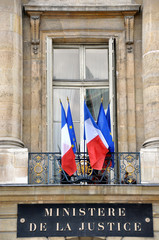 Fototapeta na wymiar ministère de la justice Paris
