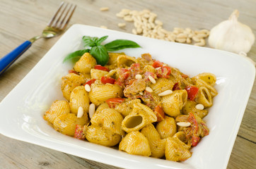 Pasta - Lumache con salsa alla carlofortina