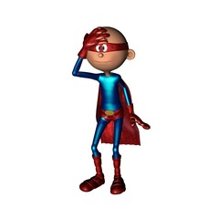 Cartoon Superhero