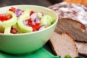Zesty Cucumber Salad