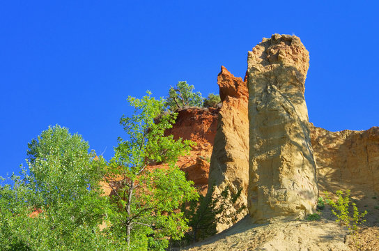Rustel Ockerfelsen - Rustel ocre rocks 05