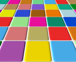 Carrelage multicolore 1.06