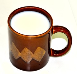Milk brown cup