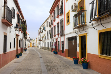 Fototapeta na wymiar Traditional Houses in Cordoba