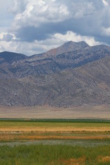 Mountains Beyond Idaho Farmland