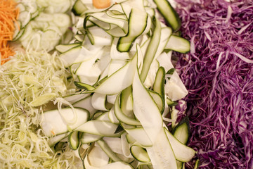 crudit&eacute;s l&eacute;gumes crus r&acirc;p&eacute;s