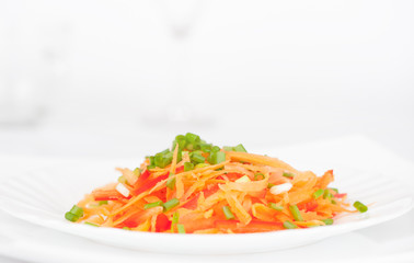 salad from carrot