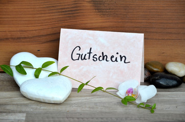 Herzen Gutschein Liebe