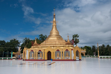 temple in the republic of the union of myanmar