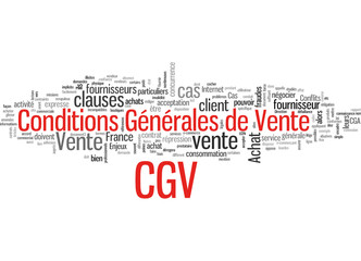 Conditions Générales de Vente CGV