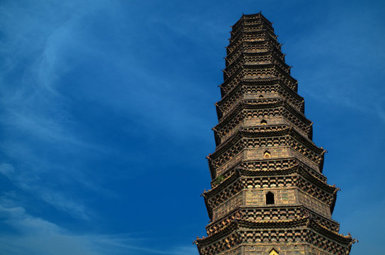 Buddhist Iron Pagoda in Kaifeng, China