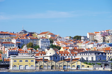 Fototapeta na wymiar Houses of Lisbon, Portugal.