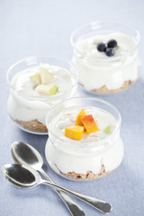 Three Fruit Yoghurts