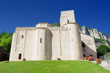 Abbazia di San Vittore alle Chiuse, Genga, Ancona, Marche, Italy