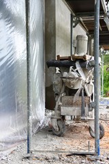 hausbau verputzen III