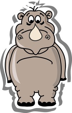 мультфильм носорога