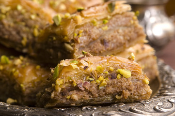 Baklava - traditional middle east sweet desert