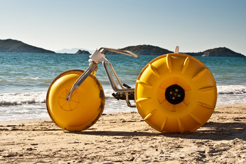 Yellow Beach Tricycle