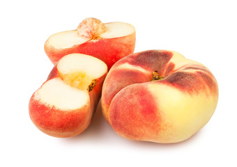 chinese flat peaches