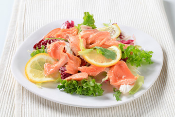 Salmon salad