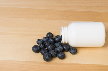 Blueberries as vitamins