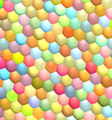 fish scale rainbow color abstract pattern surface