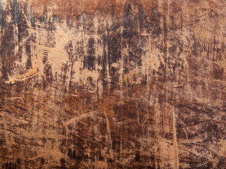 Brown old leather texture. Design background