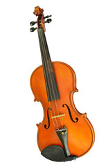 Plakat violin isolated on white background