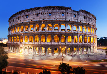 Obraz premium Koloseum w Rzymie, Włochy