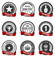 Retro Qualit&auml;ts Banner