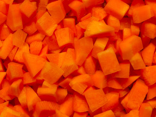 chopped carrots