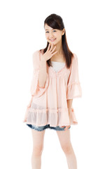 Fototapeta premium Beautiful young woman