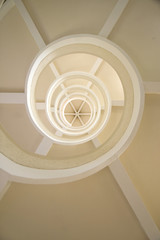Fototapeta premium Spiral staircase