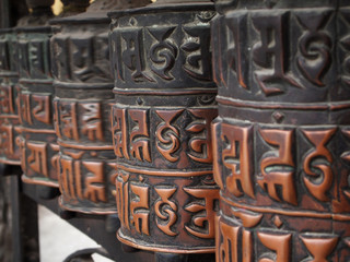 Prayer wheels