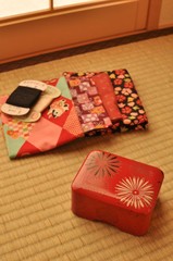 昭和のお針箱