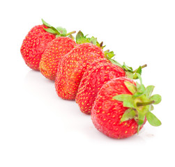 Set of strawberries