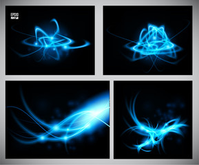 abstract glowing backgrounds