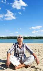 Fototapeta premium woman in sunglasses